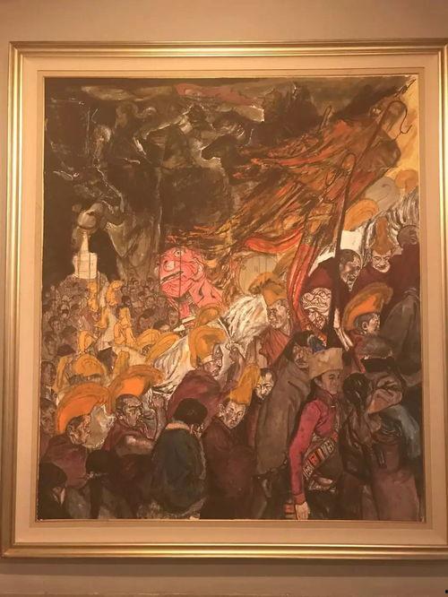 吃瓜群众国画图片高清版,高清国画中的吃瓜群众风情